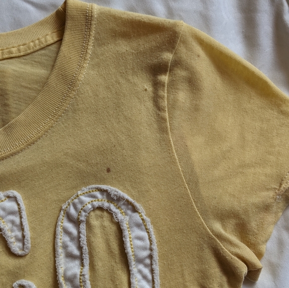Vintage Yellow Hollister Tee - Picture 7 of 8